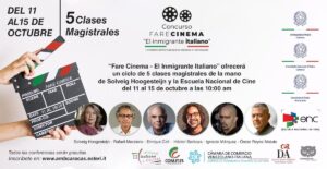 Lee más sobre el artículo Ciclo de MasterClasses – Concurso Fare Cinema 2021