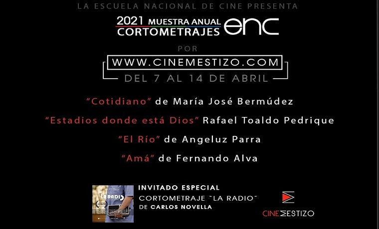 En este momento estás viendo Muestra anual de cortometrajes ENC se realizará en CineMestizo.com