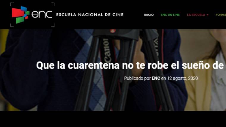 En este momento estás viendo Que la cuarentena no te robe el sueño de estudiar cine